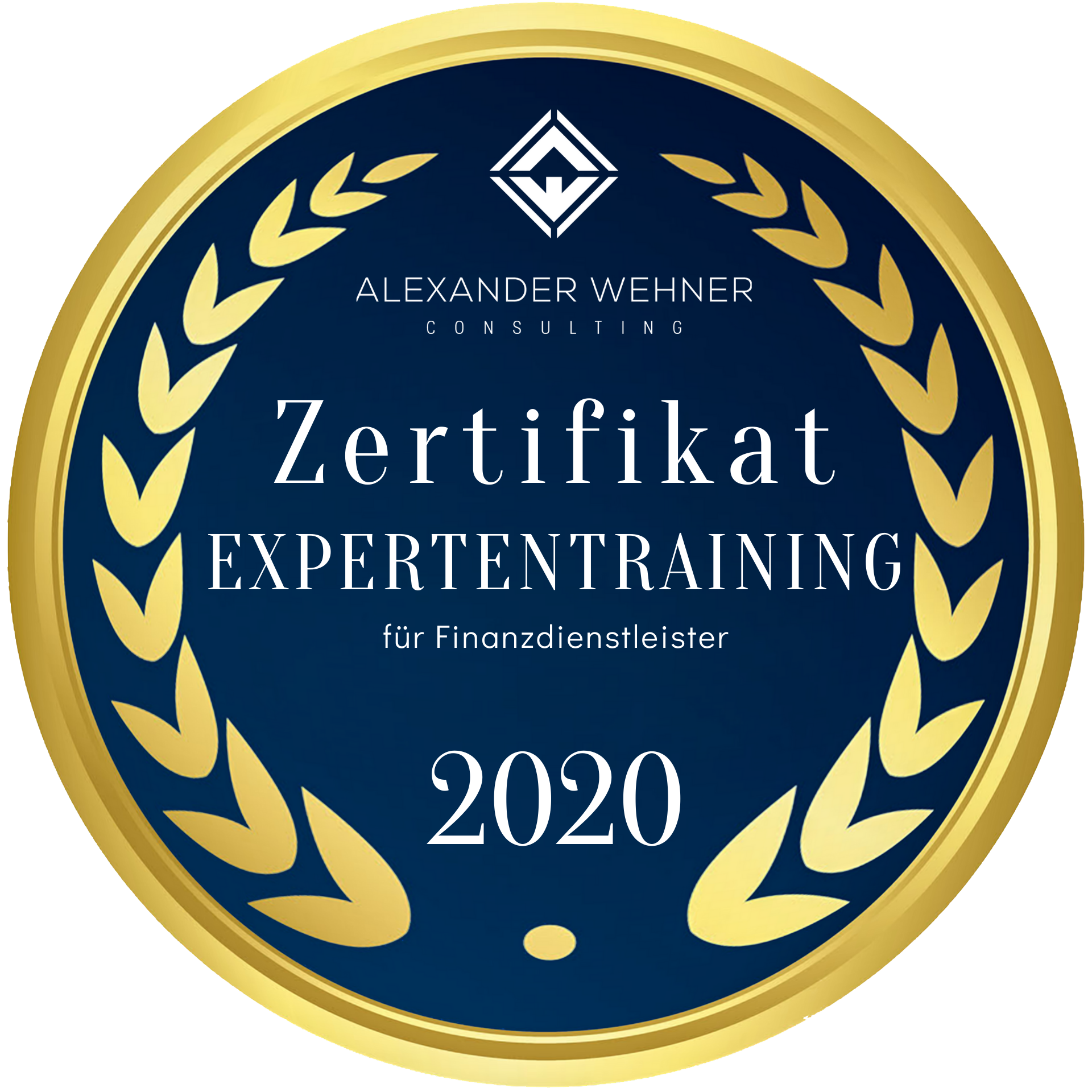 Zertifikat Alex Wehner Zertifikat Alex Wehner